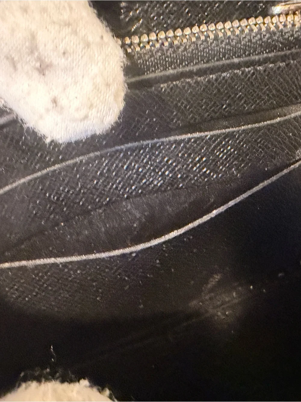 Louis Vuitton Demi-Lune Pochette in Black Epi Leather